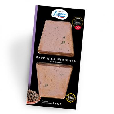Pate La Cuina Pimienta 50g Pack-2