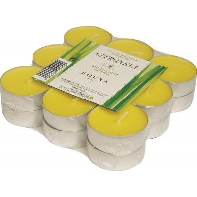 Tealight Ceras Roura Citronela 18u