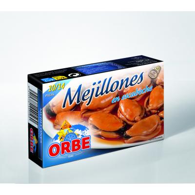 Mejillon Orbe Escabeche Ol-120 8/14 Piezas 69g