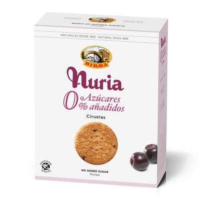 Galleta Nuria 0% Azucar Ciruelas 410g