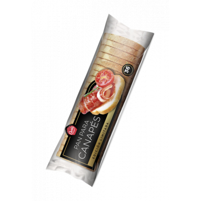 Pan Ortiz Molde Canape 36 Rebanadas 250g