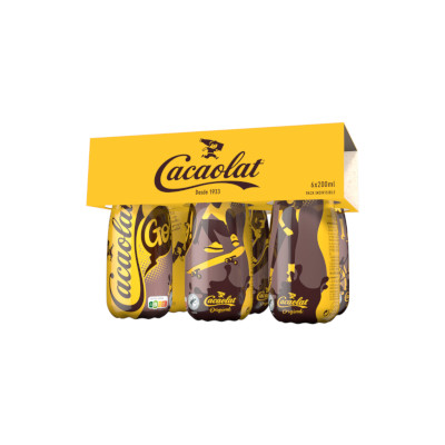 Batido Cacaolat Plastico 200ml Pack-6