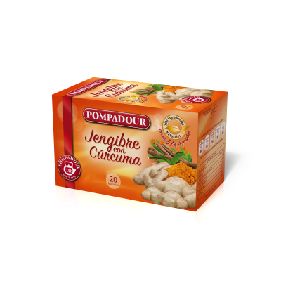 Infusion Pompadour Jengibre Curcuma 20b