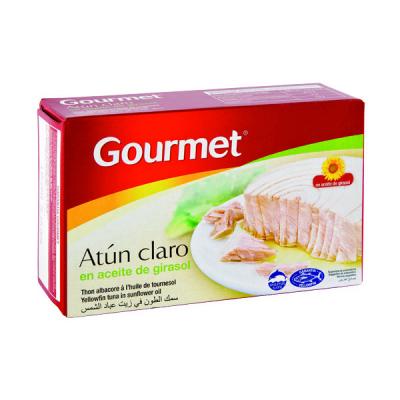 Atun Gourmet Claro Aceite Girasol 145g