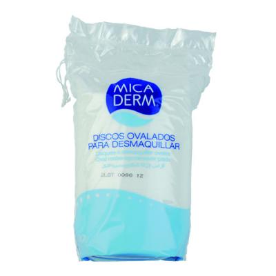 Disco Micaderm Desmaquillador Ovalado 80u