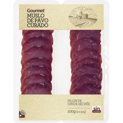 Muslo Gourmet Pavo 2x50g Bipack