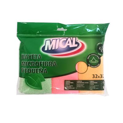 Bayeta Mical Microfibra Pequeña Pack-3