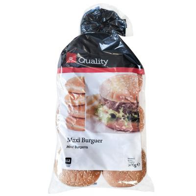 Pan Quality Maxi Burguer 12u