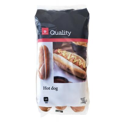 Pan Quality Hot Dog 12u