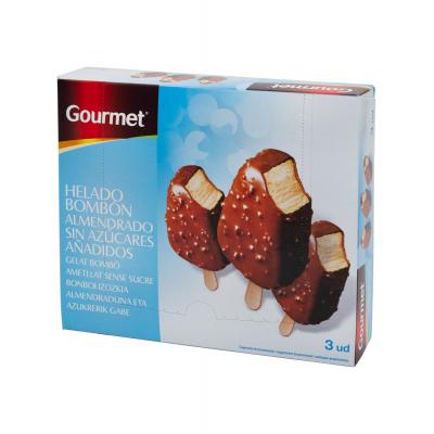 Helado Gourmet Almendrado Sin Azucar 3x110ml