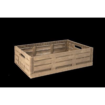 Caja Fruta Imitacion Madera 60x40x11,3cm