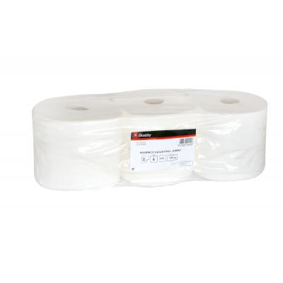 Papel Higienico Quality Jumbo 124m 2 Capas 6u