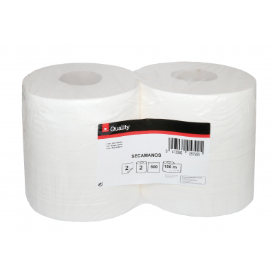 Secamanos Quality 2 Capas 150m 2u