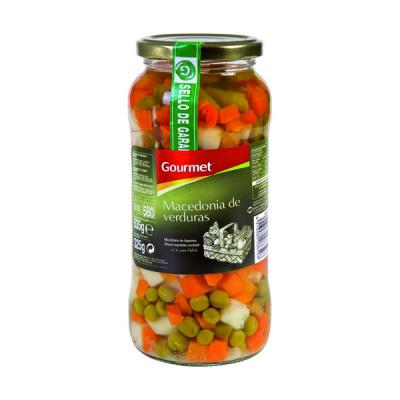 Verdura Gourmet Macedonia Frasco 325g