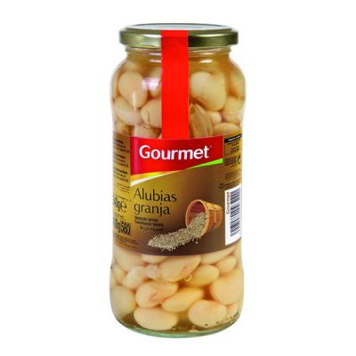 Alubia Gourmet Cocida Granja Frasco 400g