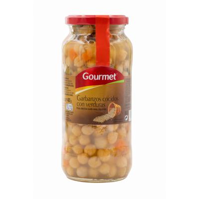Garbanzo Gourmet Con Verdura Bote 400g