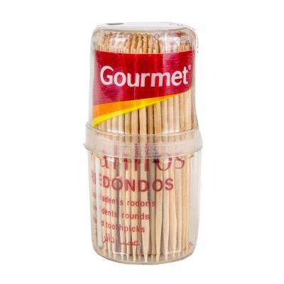Palillero Gourmet Redondo Dos Puntas 200u