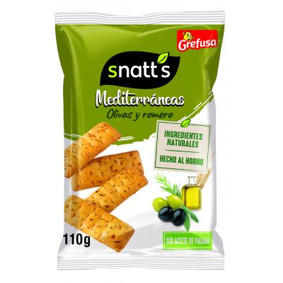 Bocaditos Snatts Oliva/Romero 110g