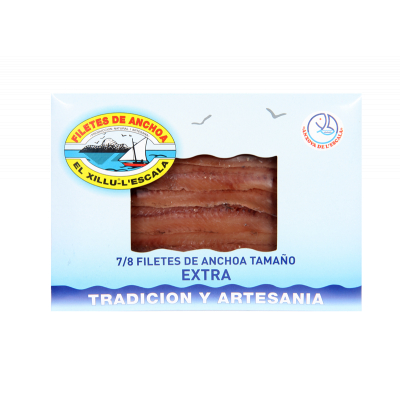 Anchoa El Xillu Extra Bandeja 46g 7/8 Piezas