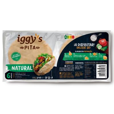 Pan Iggy'S Pita Natural 6u 12cm 375g