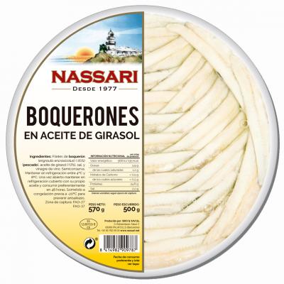 Boqueron Nassari Fresco 500 Gr 70 Piezas
