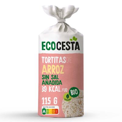Tortita Ecocesta Arroz Sin Sal 115g