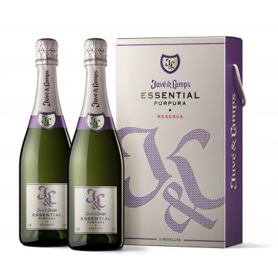 Cava Juve Camps Essencial Brut Pack-2 75cl 12º