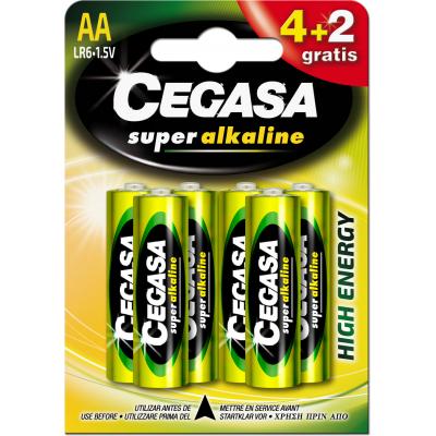 Pila Cegasa Aa Lr06 4+2 U