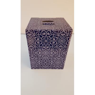 Caja Carton Decorada 9 Botellas