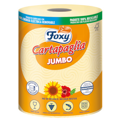 Papel Foxy Cocina Cartapaglia Jumbo 1u