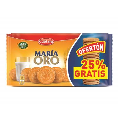 Galleta Cuetara Maria Oro 600g+33% Gratis