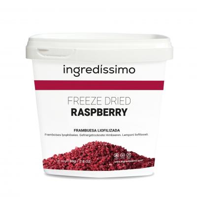 Frambuesa Ingredissimo Liofilizada 80g
