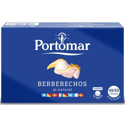Berberecho Portomar Natural 45/55 63g
