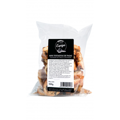 Tostaditas Casa Espiga Con Pasas 100g