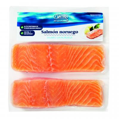 Lomo Artiq Salmon Sin Piel 125g Pack-2