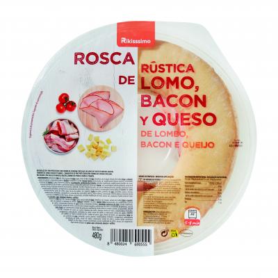 Rosca Rikissimo Lomo Bacon Y Queso 480g