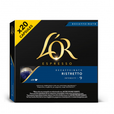 Cafe L´Or Ristretto Descafeinado 20 Capsulas
