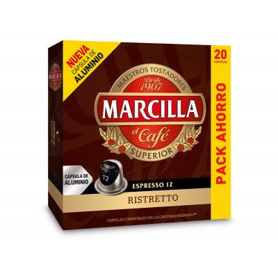 Cafe Marcilla Ristretto 20 Capsulas