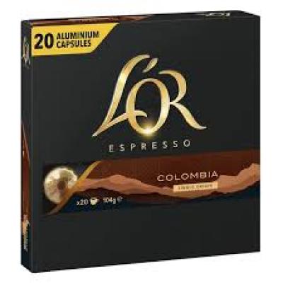 Cafe L´Or Colombia 20 Capsulas