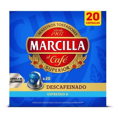 Cafe Marcilla Descfeinado 20 Capsulas