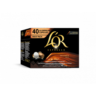 Cafe L´Or Colombia 40 Capsulas