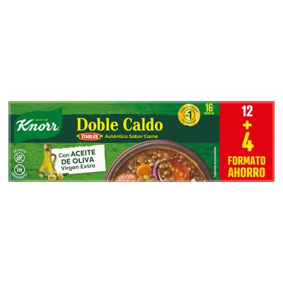 Caldo Knorr Doble Caldo 16 Pastilla 160g