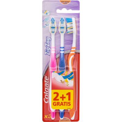 Cepillo Colgate Zig Zag Suave 2+1u