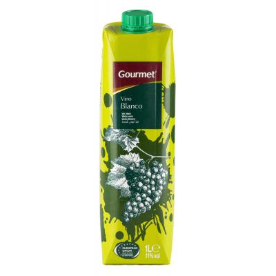 Vino Gourmet Blanco Brick 1l 11º