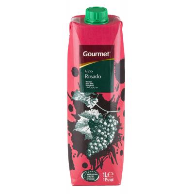 Vino Gourmet Rosado Brick 1l 11º