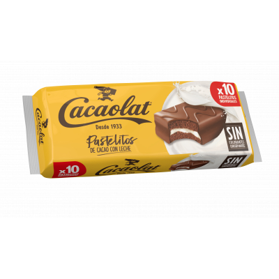 Pastelito Cacaolat 10u