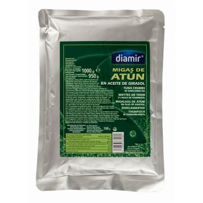 Atun Diamir Migas Aceite Bolsa 950g