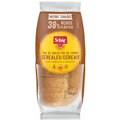 Pan Molde Schar Con Cereales Sin Gluten 300g
