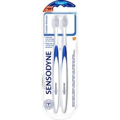 Cepillo Sensodyne Duplo Cuidado Delicado