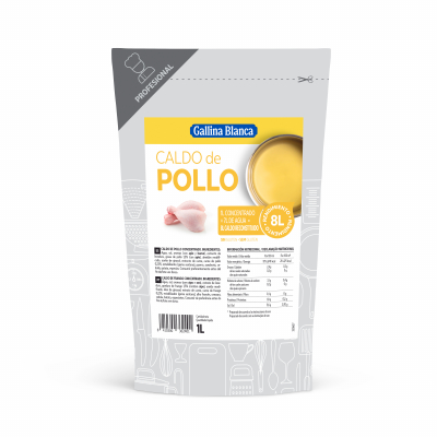 Caldo Gallina Blanca Pollo Concentrado 1l